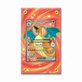 Charizard ex - Pokémon 151 (MEW) 183 Extended Art Display Cases - Screws Case - Front View