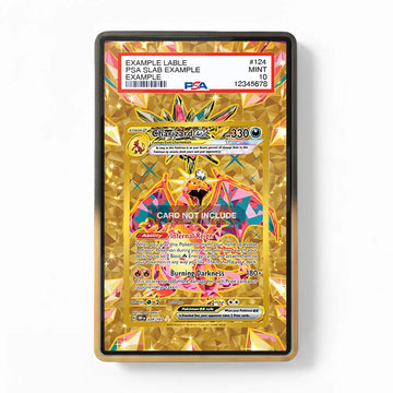 Charizard ex 228-197 Hyper Rare Obsidian Flames Extended Art Display Cases - PSA Graded Guard Case - Front View