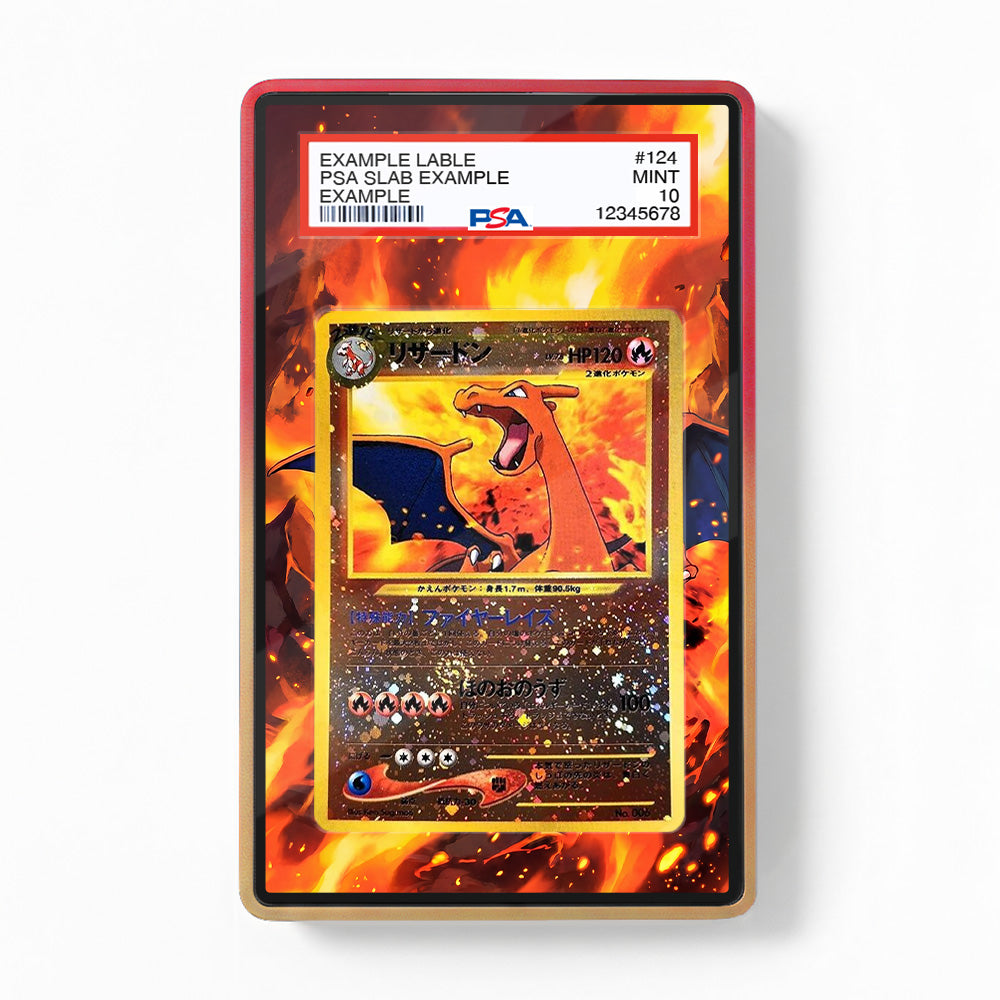 psa graded pokemon cards charizard Holo No.006 Expansion Pack JP Extended Art Display Cases certified PSA 10 Gem Magic the Gathering Final card organizers 341 Token:Shark (Pack of 3 Token Cards)