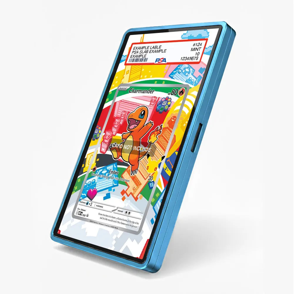 Charmander 038 Promo MEP Extended Art Display Cases - PSA Slab Case - Side View