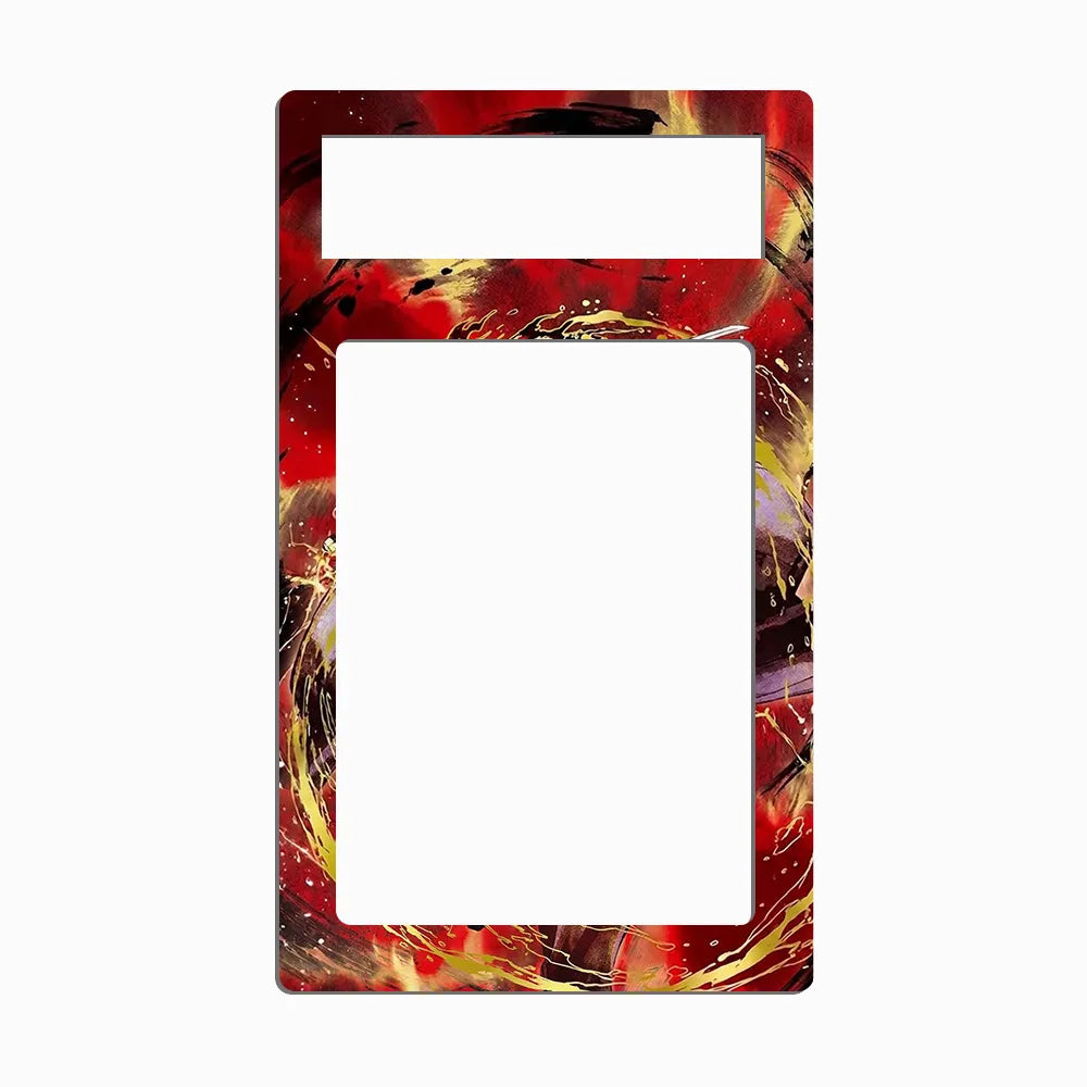 Chihiro Rokuhira UE16BT-KGR1-060 Battle Spirits Extended Art Display Cases - PSA Metal Art Only - Front View