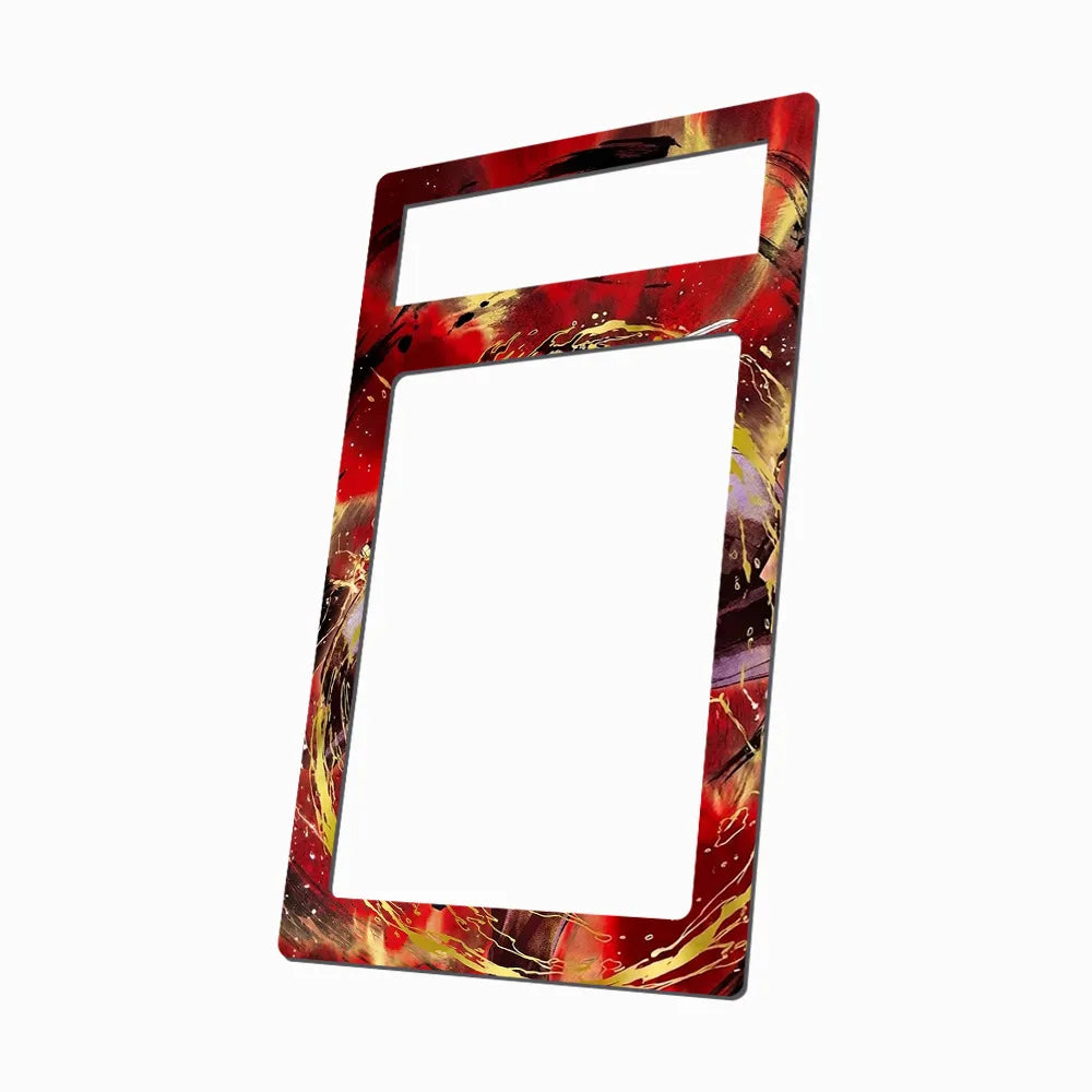 Chihiro Rokuhira UE16BT-KGR1-060 Battle Spirits Extended Art Display Cases - PSA Metal Art Only - Side View