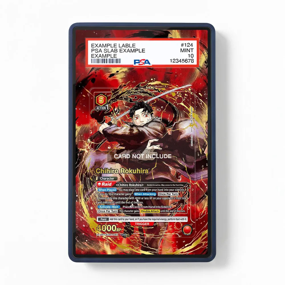 Chihiro Rokuhira UE16BT-KGR1-060 Battle Spirits Extended Art Display Cases - PSA Slab Case - Front View
