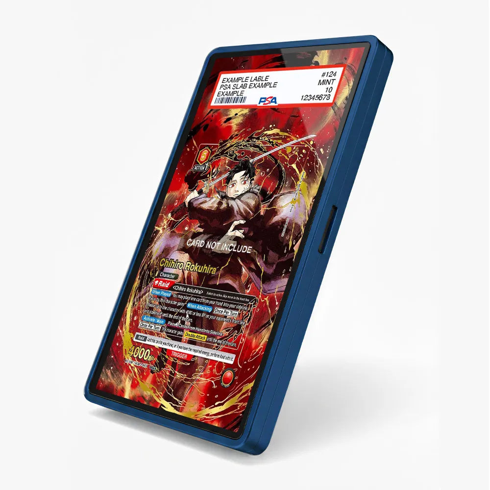 Chihiro Rokuhira UE16BT-KGR1-060 Battle Spirits Extended Art Display Cases - PSA Slab Case - Side View