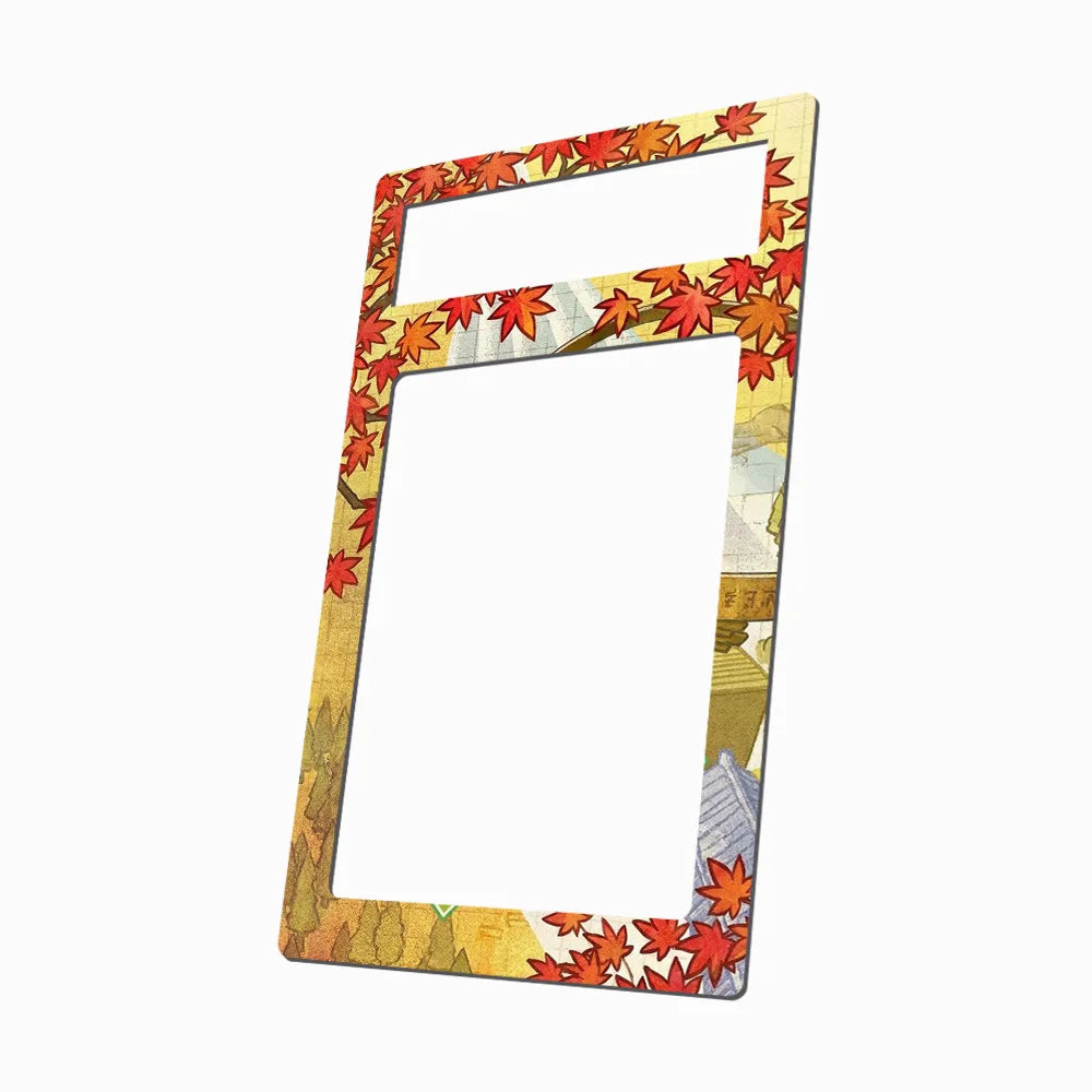 Chikorita 046-J Japanese Promo Extended Art Display Cases - PSA Metal Art Only - Side View