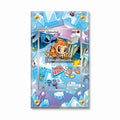 Chimchar 011-30th-P Promo 30th Anniversary Pokemon Cards Custom Art Display Cases - Screws Case - Front View