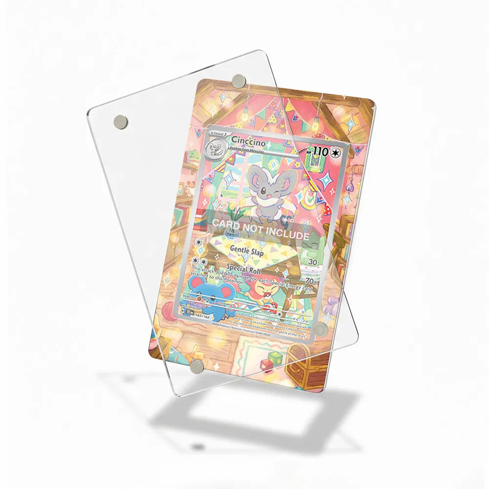 Cinccino 183-162 IR AR Temporal Forces Extended Art Display Cases - Magnetic Case - Detail View