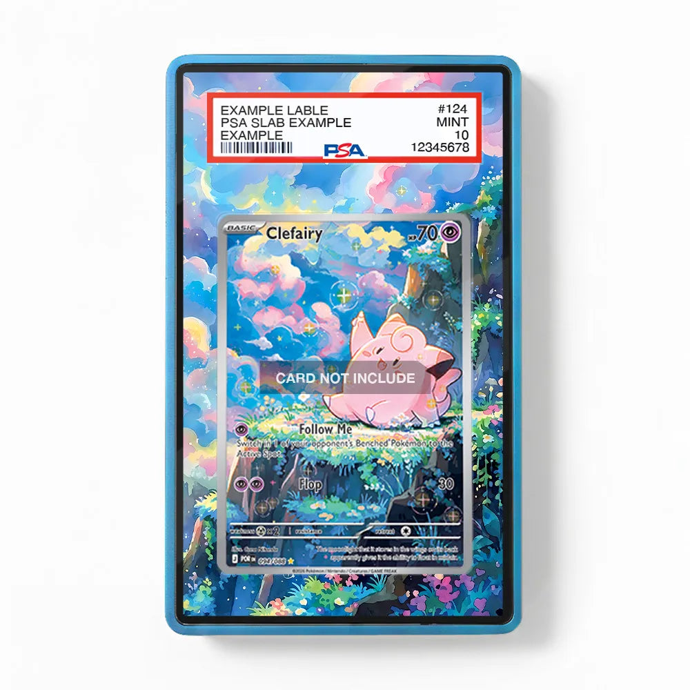Clefairy AR IR Nihil Zero Perfect Order Extended Art Display Cases - PSA Slab Case - Front View