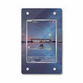 Cleffa 202-197 Obsidian Flames Extended Art Display Cases - Magnetic Case - Front View