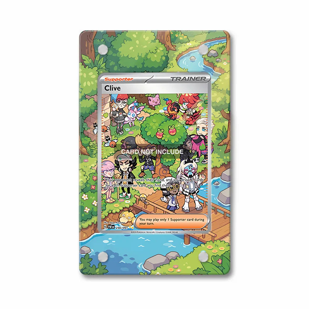 Clive 236-091 SIR SAR Paldean Fates Extended Art Display Cases - PSA Graded Guard Case - Front View