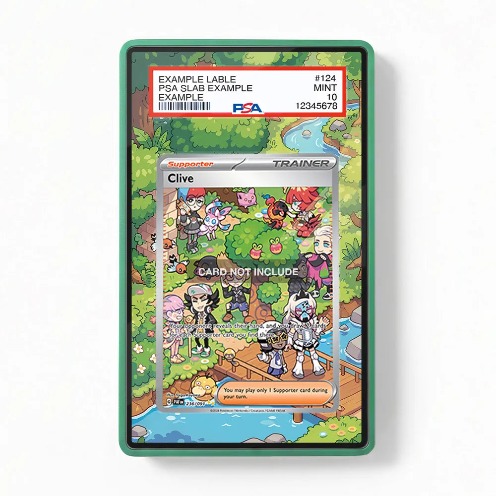 Clive 236-091 SIR SAR Paldean Fates Extended Art Display Cases - PSA Graded Guard Case - Front View