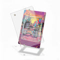 Conkeldurr 127-086 Black & White Extended Art Display Cases - Magnetic Case - Detail View