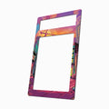 Conkeldurr 127-086 Black & White Extended Art Display Cases - PSA Metal Art Only - Side View
