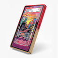 Conkeldurr 127-086 Black & White Extended Art Display Cases - PSA Slab Case - Side View