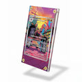 Conkeldurr 127-086 Black & White Extended Art Display Cases - Screws Case - Side View