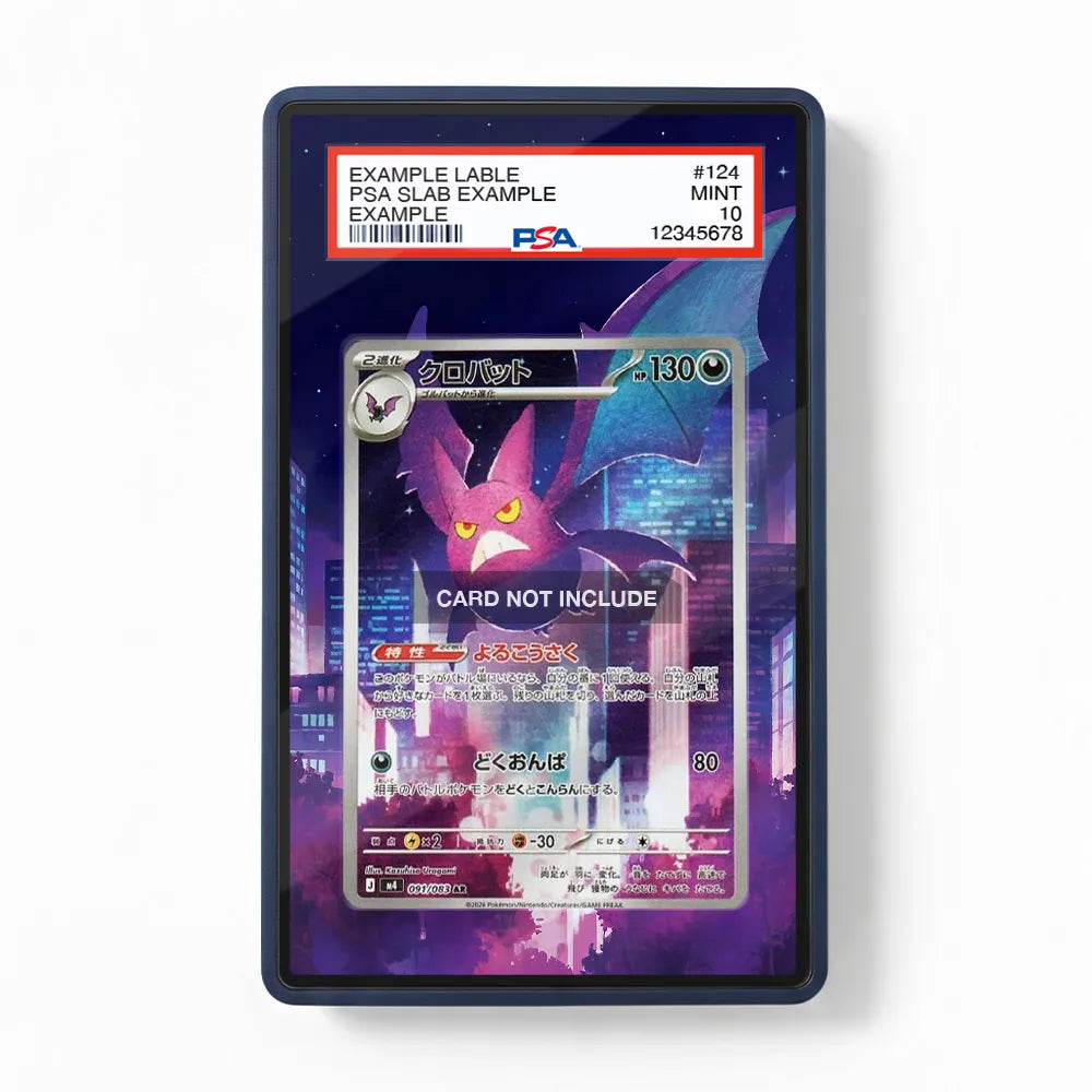 Crobat IR AR Ninja Spinner Chaos Rising Extended Art Pokemon Card Display Case