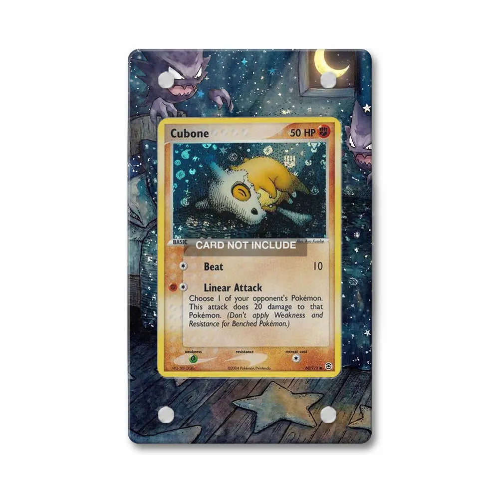 Cubone 66-112 EX Sandstorm Extended Art Display Cases - Magnetic Case - Front View