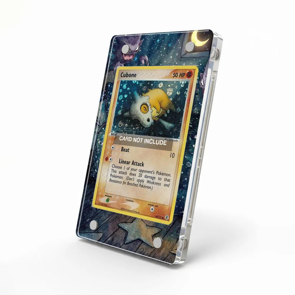 Cubone 66-112 EX Sandstorm Extended Art Display Cases - Magnetic Case - Side View