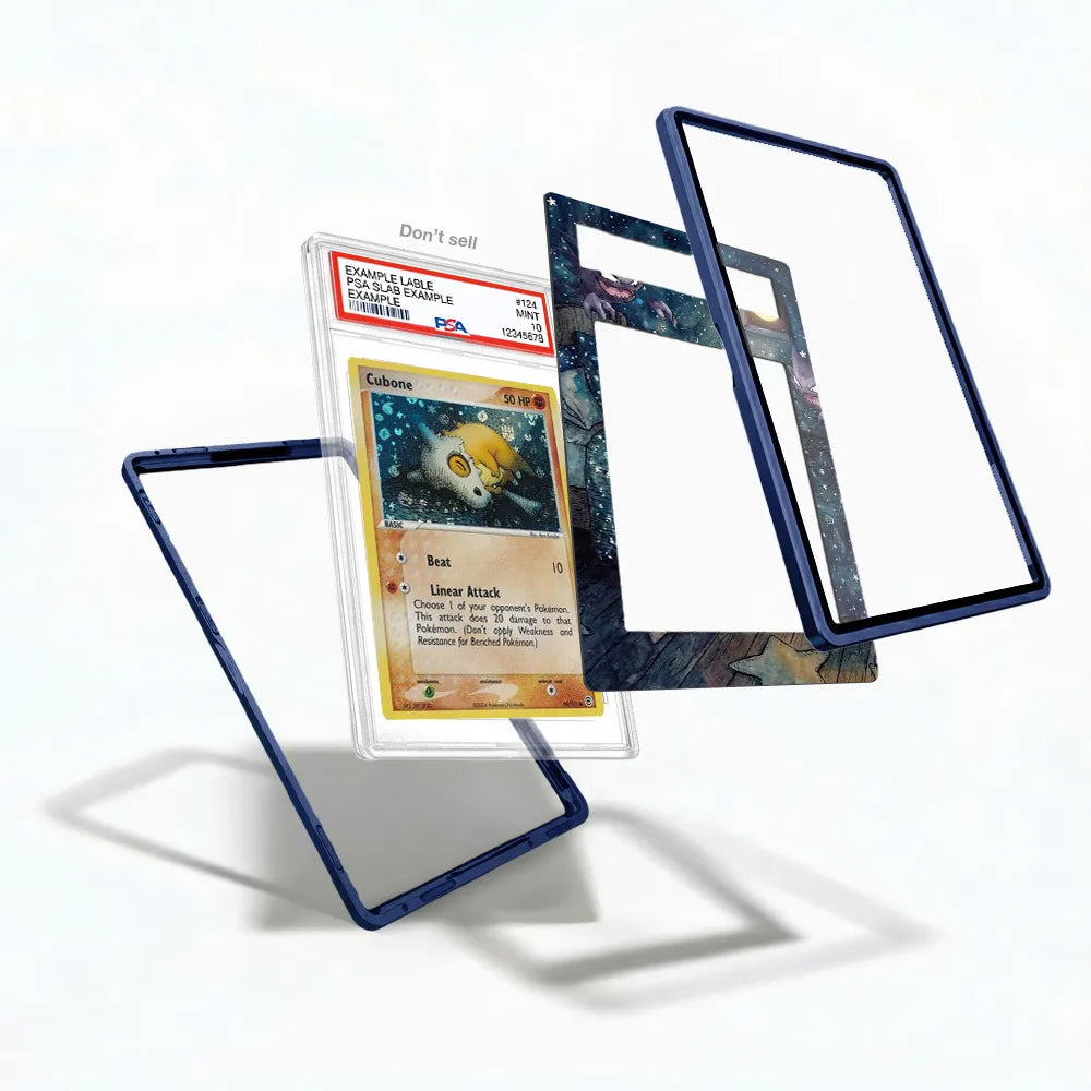 Cubone 66-112 EX Sandstorm Extended Art Display Cases - PSA Slab Case - Detail View