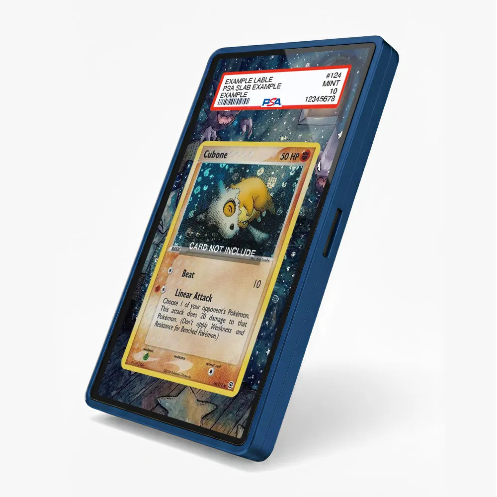 Cubone 66-112 EX Sandstorm Extended Art Display Cases - PSA Slab Case - Side View