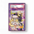 Cynthia & Caitlin 228-236 Cosmic Eclipse Extended Art Display Cases - PSA Slab Case - Front View