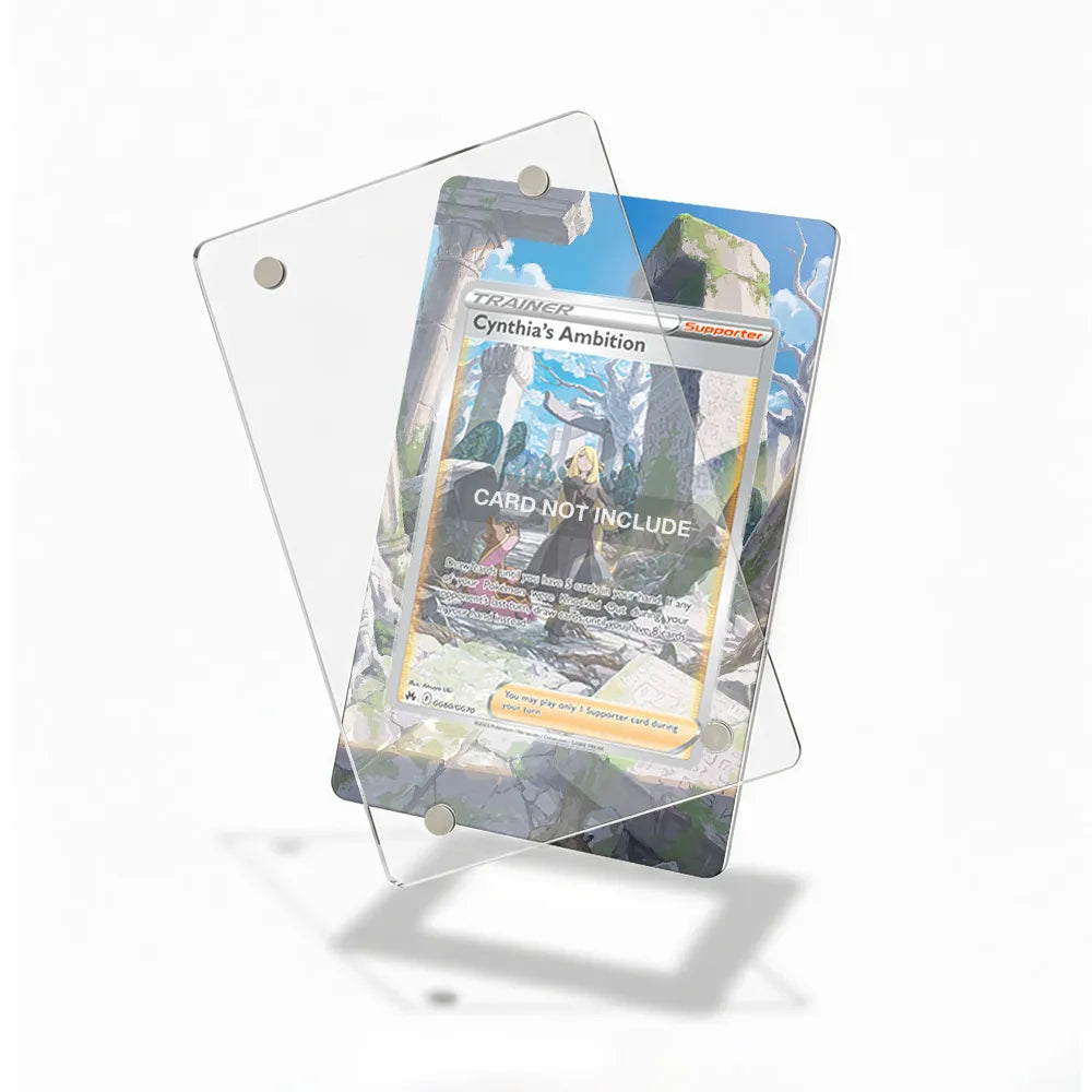 Cynthia's Ambition GG60 SIR SAR Crown Zenith Extended Art Display Cases - Magnetic Case - Detail View