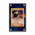 Dark Charizard 4-82 Team Rocket Extended Art Display Cases - Screws Case - Front View