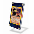 Dark Charizard 4-82 Team Rocket Extended Art Display Cases - Screws Case - Side View