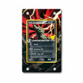Dark Tyranitar 19-109 Team Rocket Returns 30th Anniversary Pokemon Cards Extended Art Display Cases - Magnetic Case - Front View