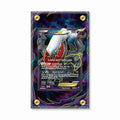 Darkrai-EX 107-108 Dark Explorers Black & White Pokemon Cards Custom Art Display Cases - Screws Case - Front View