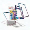 Darkrai & Cresselia 100-102 30th Anniversary Pokemon Cards Custom Art Display Cases - PSA Slab Case - Detail View