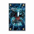 Darkrai SW2 Shining Legends Pokemon Cards Custom Art Display Cases - Screws Case - Front View