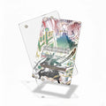 Demon Aura Nine Sword Style Asura Blades Extended Art Display Cases - Magnetic Case - Detail View