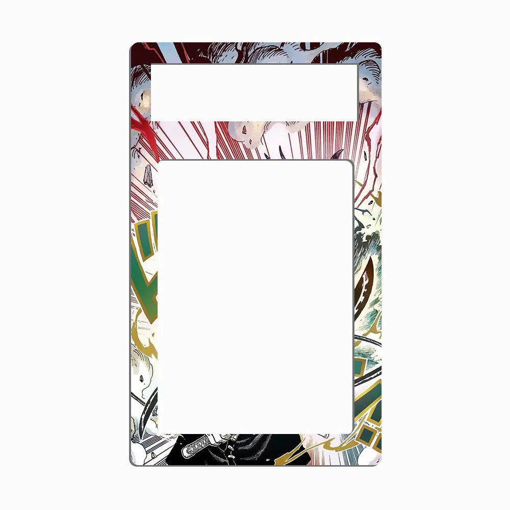 Demon Aura Nine Sword Style Asura Blades Extended Art Display Cases - PSA Metal Art Only - Front View