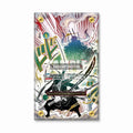 Demon Aura Nine Sword Style Asura Blades Extended Art Display Cases - Screws Case - Front View