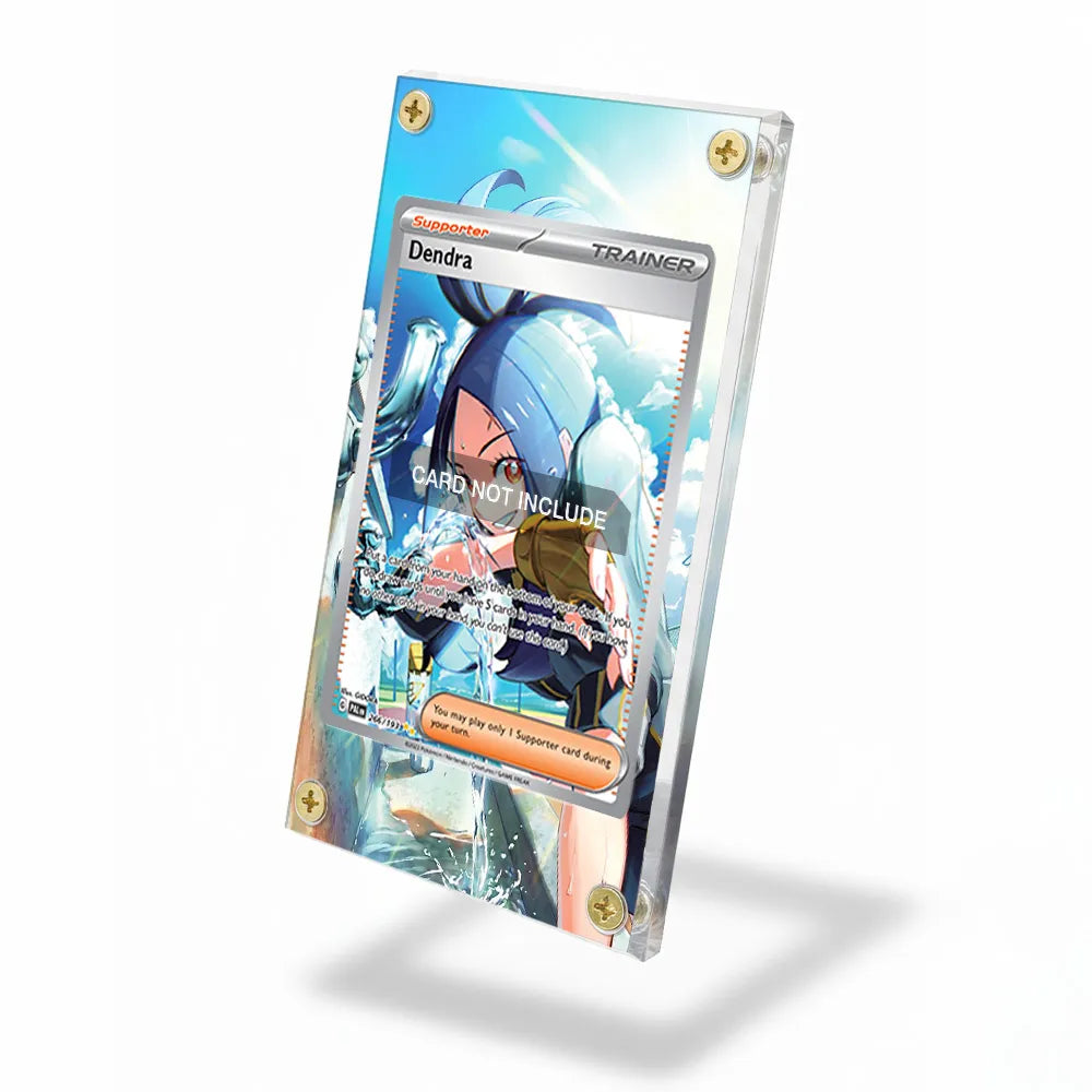 Dendra 266-193 SIR SAR Paldea Evolved Extended Art Display Cases - Screws Case - Side View