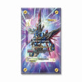 Destiny Gundam GN04-050 ST1 STR 1 M38 Pokemon Cards Custom Art Display Cases - Screws Case - Front View