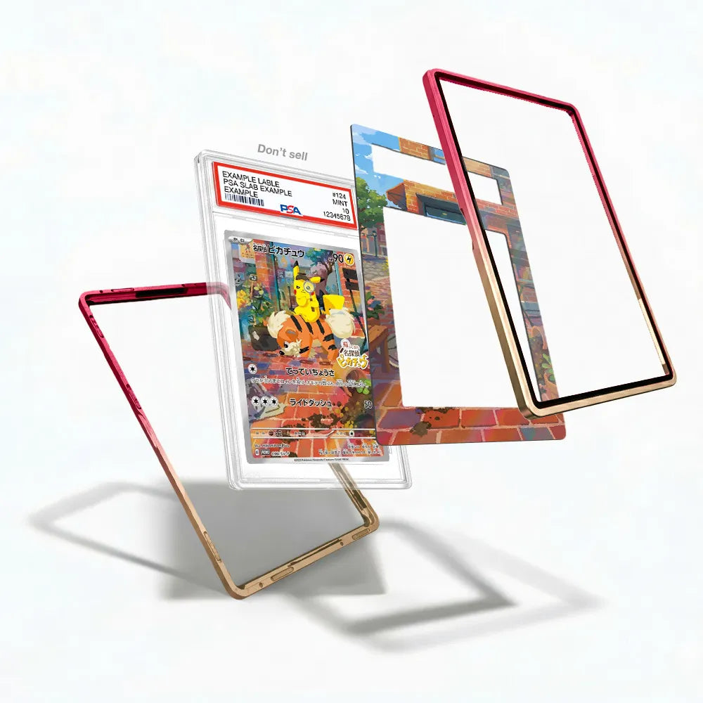 Detective Pikachu 098 SV-P Promo JP Extended Art Display Cases - PSA Slab Case - Detail View