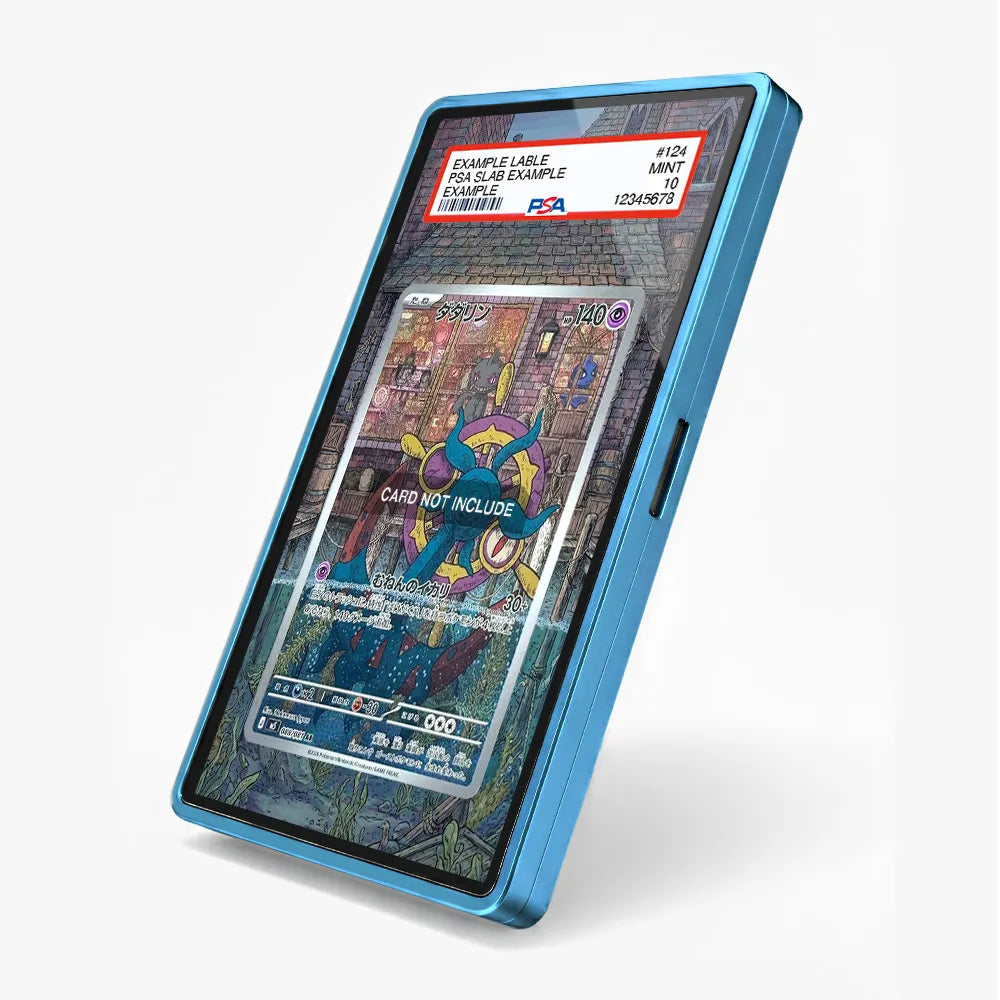 Dhelmise 088-081 AR M5 Extended Art Display Cases - PSA Slab Case - Side View