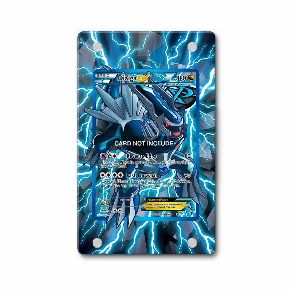 Dialga EX 59-101 Plasma Storm Extended Art Display Cases - Magnetic Case - Front View
