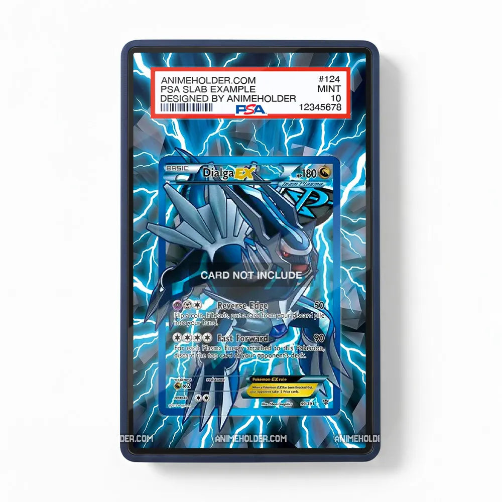 Dialga EX 59-101 Plasma Storm Extended Art Display Cases - PSA Slab Case - Front View