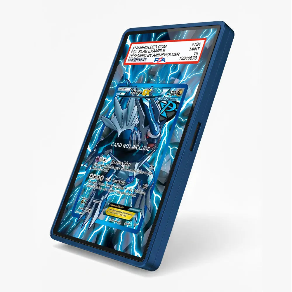 Dialga EX 59-101 Plasma Storm Extended Art Display Cases - PSA Slab Case - Side View