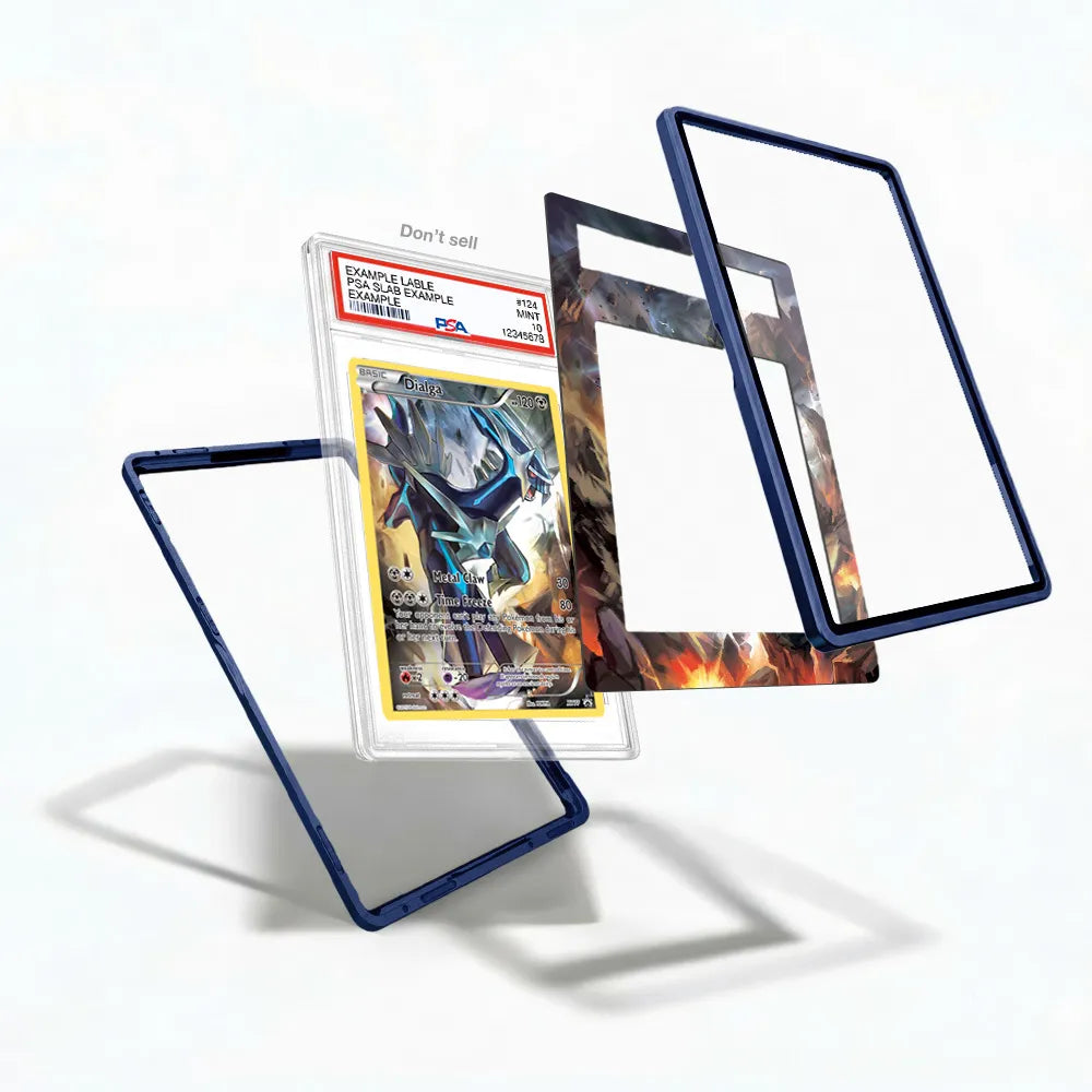 Dialga XY77 Promo XY Series Extended Art Display Cases - PSA Slab Case - Detail View