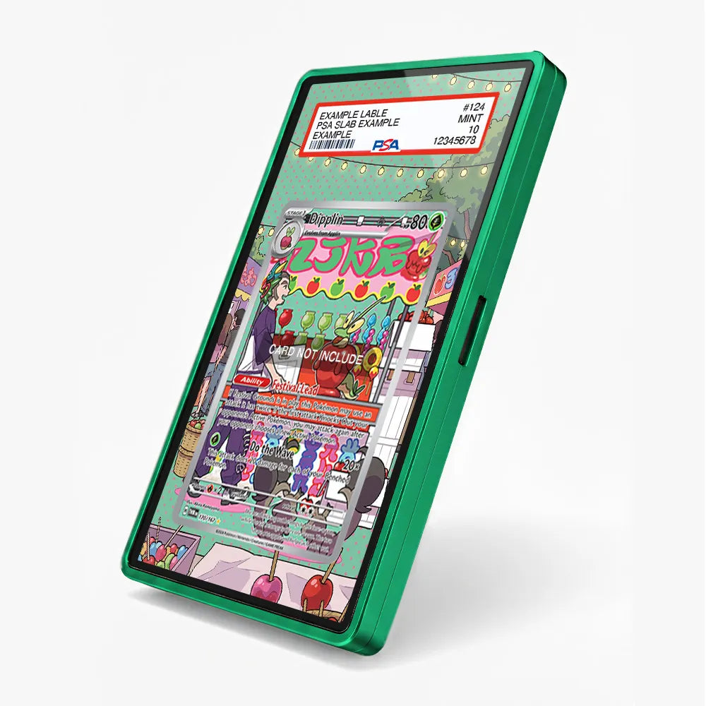 Dipplin 170-167 IR AR Twilight Masquerade Extended Art Display Cases - PSA Slab Case - Side View