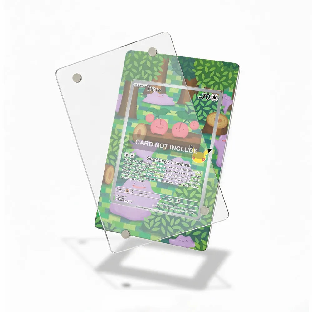 Ditto 106 Promo MEP 30th Anniversary Extended Art Display Cases - Magnetic Case - Detail View