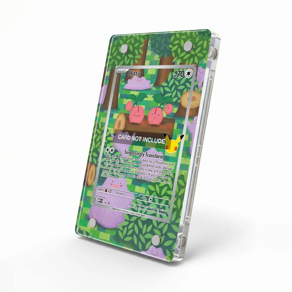 Ditto 106 Promo MEP 30th Anniversary Extended Art Display Cases - Magnetic Case - Side View