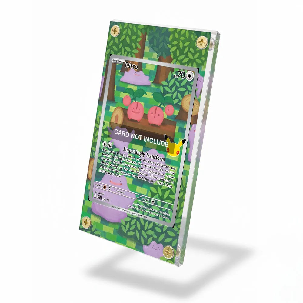 Ditto 106 Promo MEP 30th Anniversary Extended Art Display Cases - Screws Case - Side View