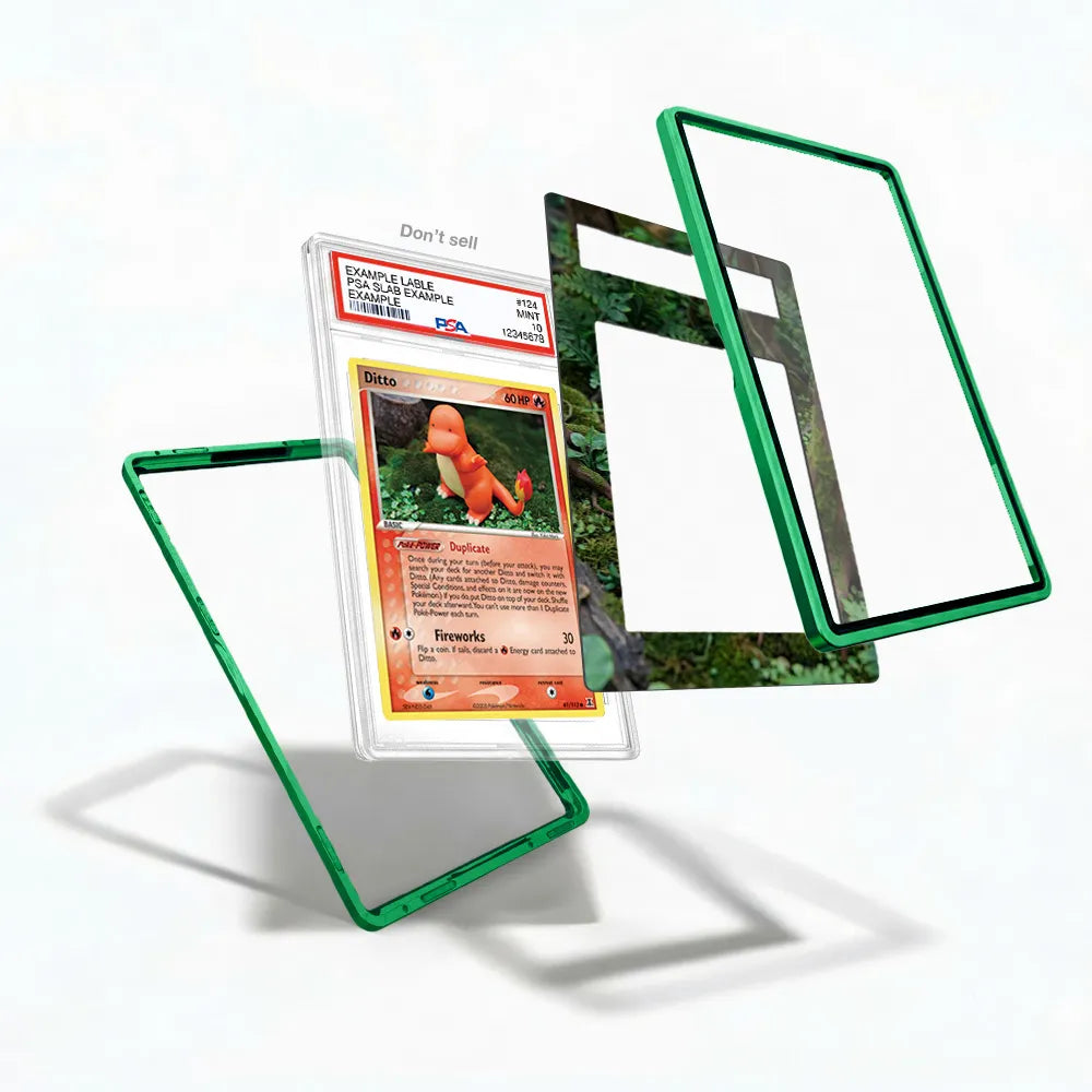 Ditto 61-113 EX Deoxys Extended Art Display Cases - PSA Slab Case - Detail View