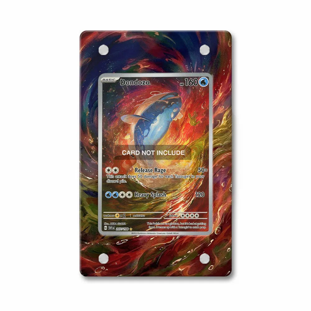 Donphan ex 102-081 UR M5 Extended Art Display Cases - PSA Slab Case - Front View