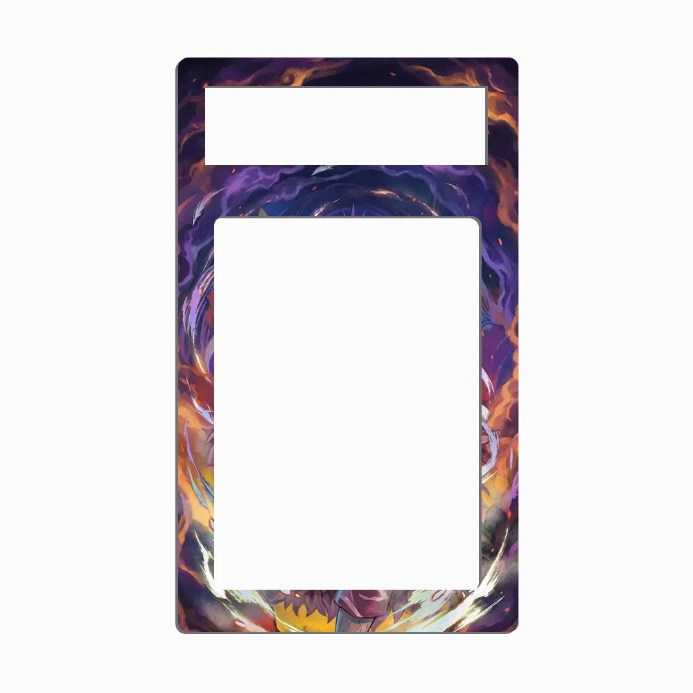 Donquixote Doflamingo OP04-019 The Seven Warlords of the Sea One Piece Cards Custom Art Display Cases - PSA Metal Art Only - Front View